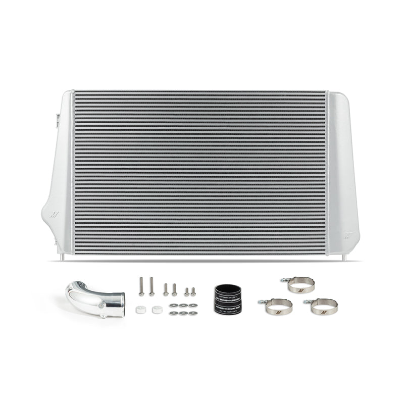 Mishimoto 17-19 GM 6.6L L5P Duramax Intercooler - Silver Mishimoto Intercoolers AXOPROS