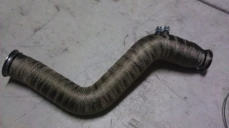 Mishimoto 2 inch x 35 feet Heat Wrap with Stainless Locking Tie Set Mishimoto Exhaust Wrap  AXOPROS