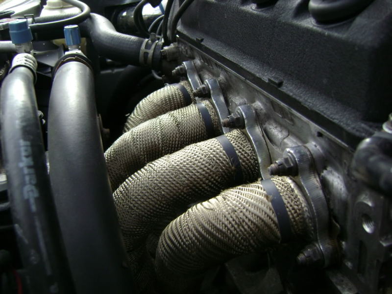 Mishimoto 2 inch x 35 feet Heat Wrap with Stainless Locking Tie Set Mishimoto Exhaust Wrap  AXOPROS