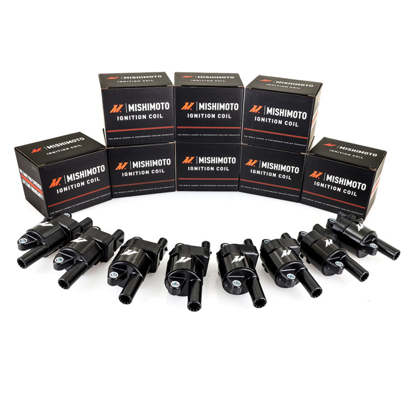 Mishimoto 2007+ GM LS Round Style Engine Ignition Coil Set Mishimoto Stock Replacement Ignition AXOPROS