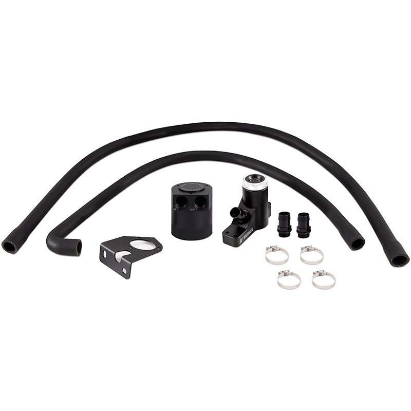 Mishimoto 2008-2010 Powerstroke Baffled Oil Catch Can Kit Mishimoto Oil Catch Cans AXOPROS