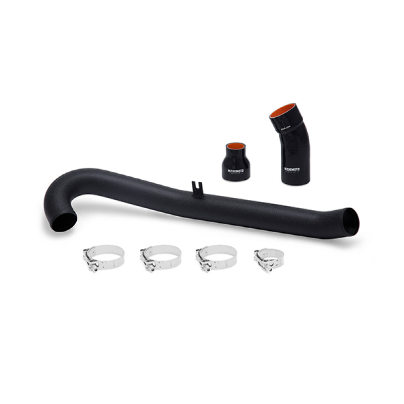 Mishimoto 2014+ Ford Fiesta ST Hot-Side Intercooler Pipe Kit - Wrinkle Black Mishimoto Intercooler Pipe Kits AXOPROS
