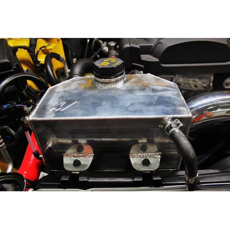 Mishimoto 2015 Ford Mustang EcoBoost / 3.7L / 5.0L  Aluminum Coolant Expansion Tank-Polished Mishimoto Coolant Reservoirs  AXOPROS
