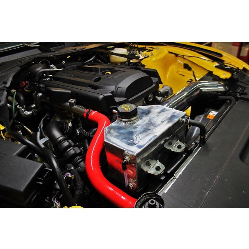 Mishimoto 2015 Ford Mustang EcoBoost / 3.7L / 5.0L  Aluminum Coolant Expansion Tank-Polished Mishimoto Coolant Reservoirs  AXOPROS