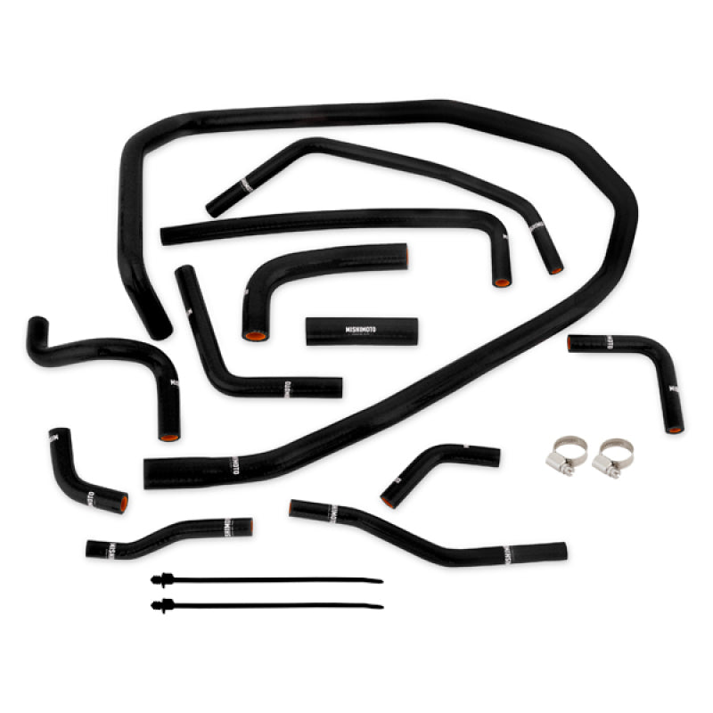 Mishimoto 2015 Subaru WRX Black Silicone Radiator Coolant Ancillary Hoses Kit Mishimoto Hoses AXOPROS