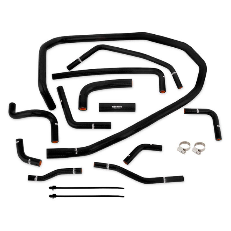 Mishimoto 2015 Subaru WRX Black Silicone Radiator Coolant Ancillary Hoses Kit Mishimoto Hoses AXOPROS