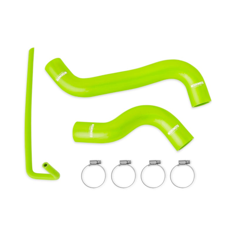 Mishimoto 2015+ Subaru WRX Silicone Radiator Coolant Hose Kit - Neon Yellow Mishimoto Hoses AXOPROS