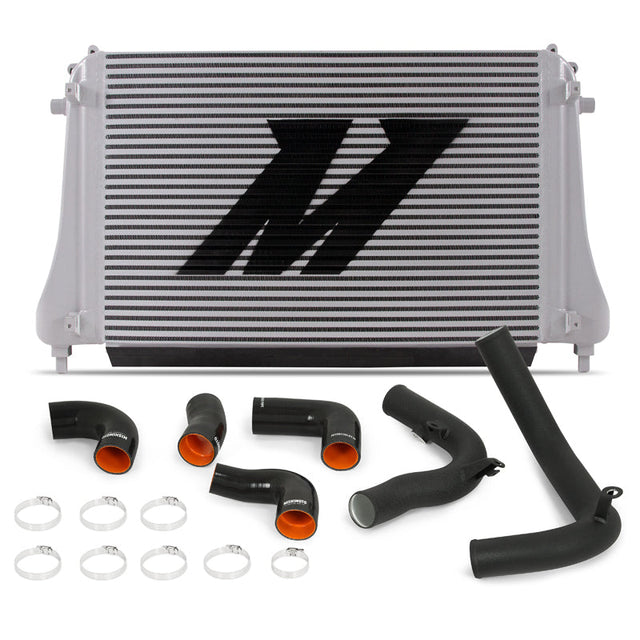 Mishimoto 2015+ VW MK7 Golf TSI / GTI / R Performance Intercooler Kit w/ Pipes (Black) Mishimoto Intercooler Kits  AXOPROS