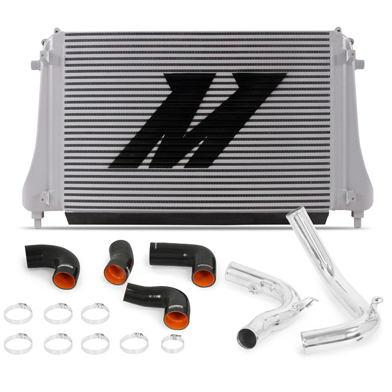 Mishimoto 2015+ VW MK7 Golf TSI / GTI / R Performance Intercooler Kit w/ Pipes (Polished) Mishimoto Intercooler Kits  AXOPROS