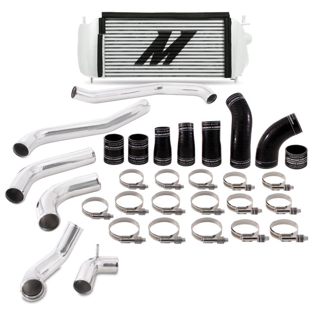 Mishimoto 2017+ Ford F150 3.5L EcoBoost Performance Intercooler Kit - Silver Cooler Polished Pipes Mishimoto Intercooler Kits  AXOPROS