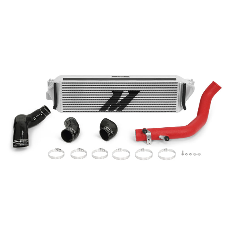 Mishimoto 2017+ Honda Civic Type R Intercooler Kit - Silver Intercooler Red Piping Mishimoto Intercooler Kits  AXOPROS