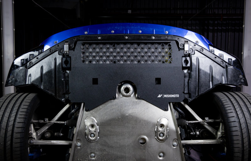 Mishimoto 2021+ BMW G80 M3 Skid Plate Engine - Wrinkle Black Mishimoto Skid Plates AXOPROS