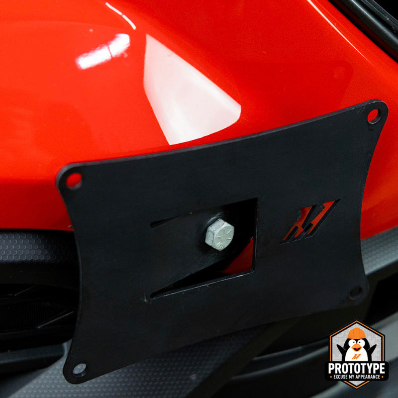 Mishimoto 2022+ Subaru WRX License Plate Relocation Kit Mishimoto Tow Hooks  AXOPROS