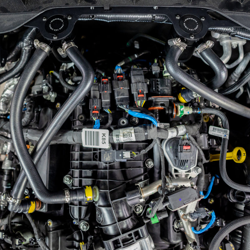 Mishimoto 2023+ Ford Bronco 2.7L Baffled Oil Catch Can System Mishimoto Oil Catch Cans AXOPROS