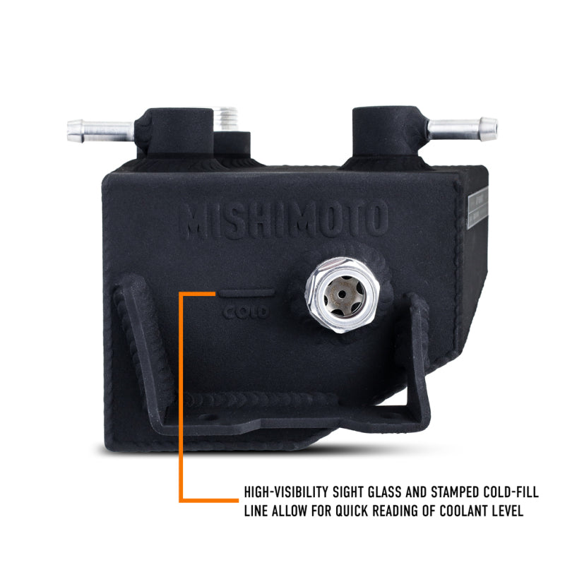 Mishimoto 2024+ Ford Mustang V8/2.3L EcoBoost Expansion Tank - Black Mishimoto Coolant Reservoirs AXOPROS