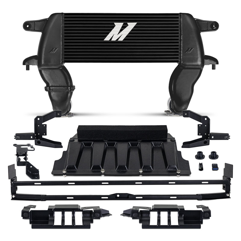 Mishimoto 21+ Ford Bronco High Mount Intercooler Kit - Black Mishimoto Intercooler Kits AXOPROS