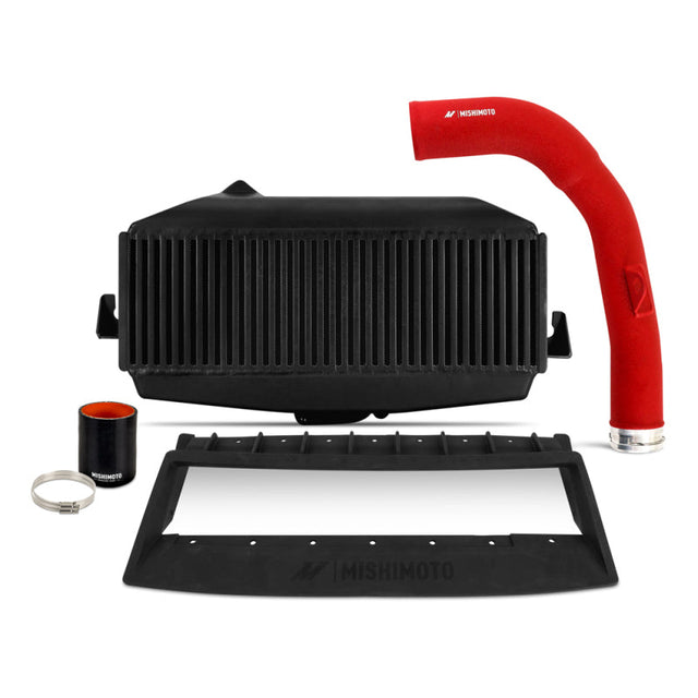 Mishimoto 22+ WRX TMIC Kit Black Core Red Pipes Mishimoto Intercooler Kits  AXOPROS
