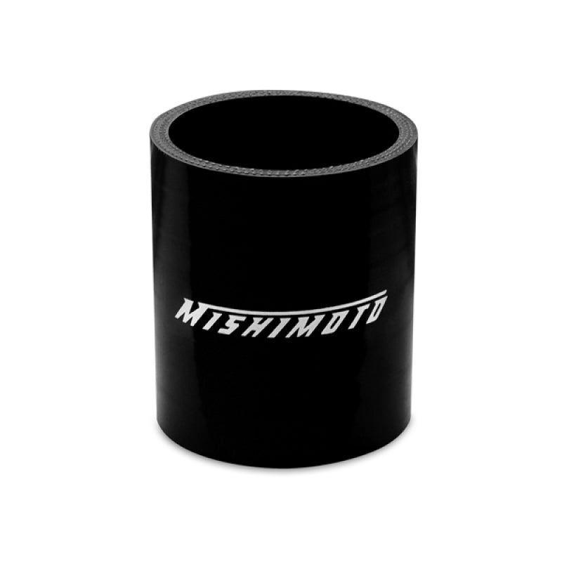 Mishimoto 2.25 Inch Black Straight Coupler Mishimoto Silicone Couplers & Hoses AXOPROS