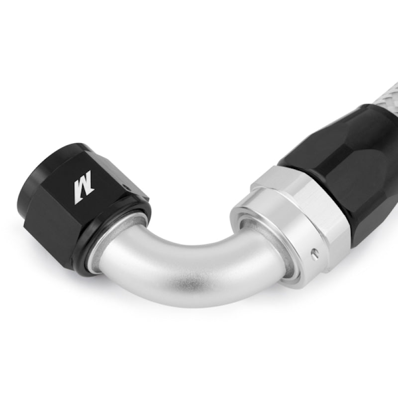 Mishimoto 3 Ft Stainless Steel Braided Hose w/ -10AN Fittings Mishimoto Oil Line Kits AXOPROS