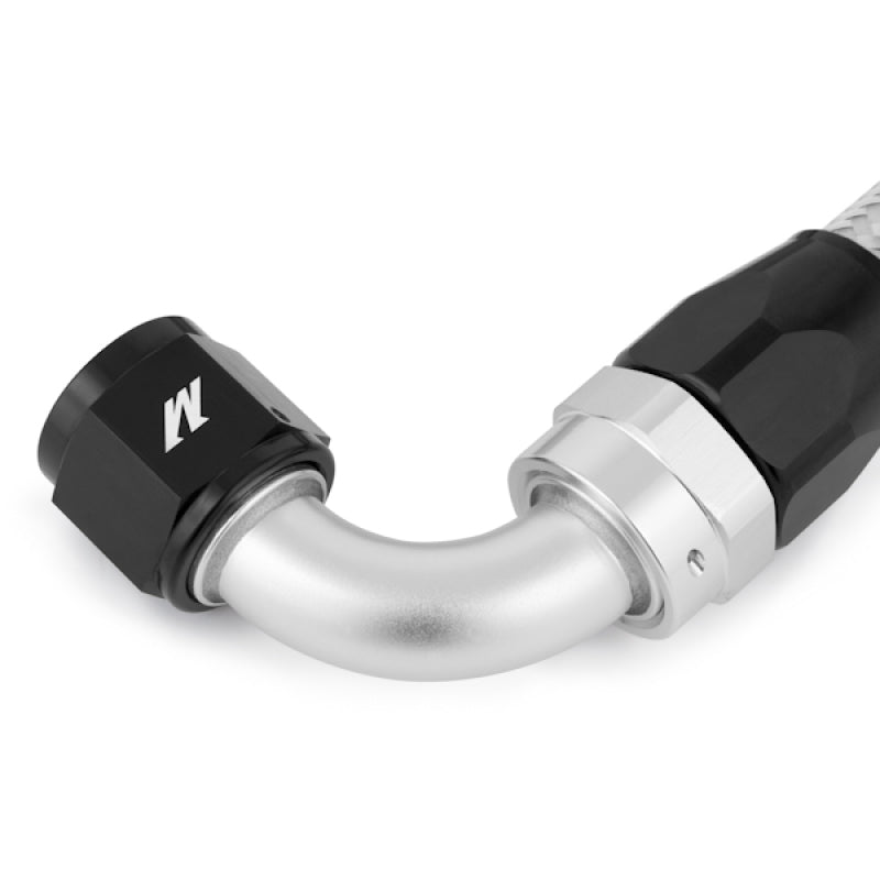 Mishimoto 3 Ft Stainless Steel Braided Hose w/ -10AN Fittings Mishimoto Oil Line Kits AXOPROS