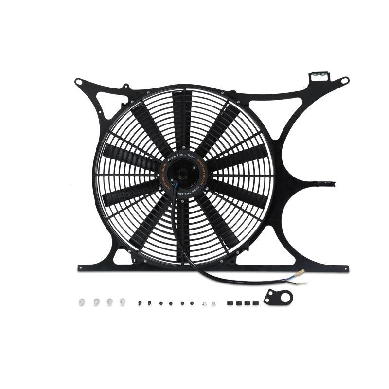 Mishimoto 92-99 BMW E36 Performance Alum. Fan Shroud Kit w/Elec. Fan Controller (NPT & Probe Incl.) Mishimoto Fans & Shrouds  AXOPROS