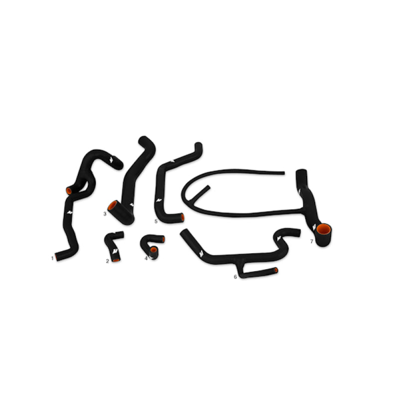 Mishimoto 95-98 Volkswagen Golf VR6 Black Silicone Hose Kit Mishimoto Hoses AXOPROS
