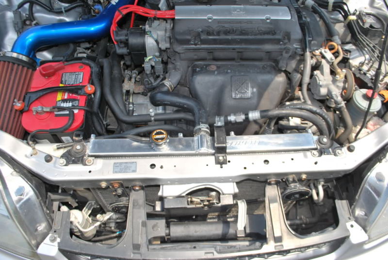 Mishimoto 97-01 Honda Prelude Manual Aluminum Radiator Mishimoto Radiators  AXOPROS