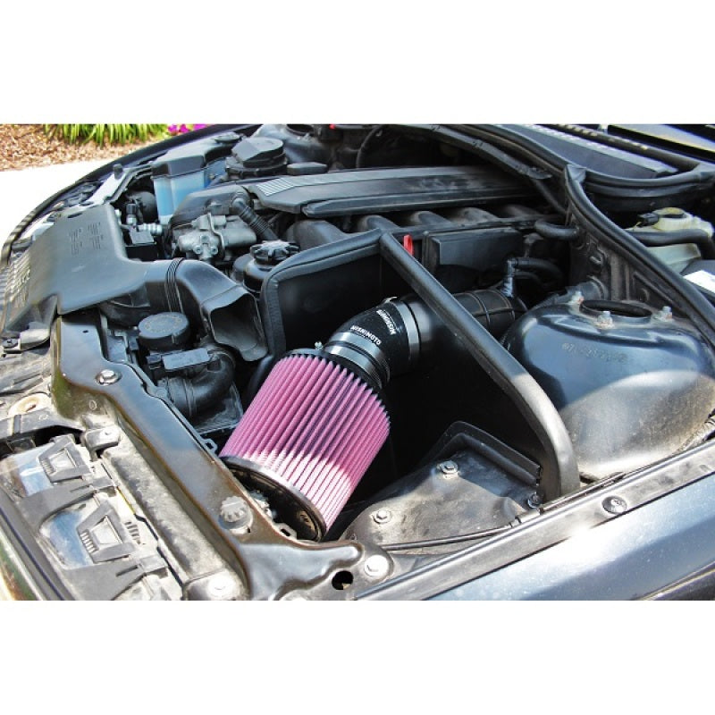 Mishimoto 99-05 BMW E46 323i/325i/328i Performance Cold Air Intake Kit - Black Mishimoto Cold Air Intakes AXOPROS