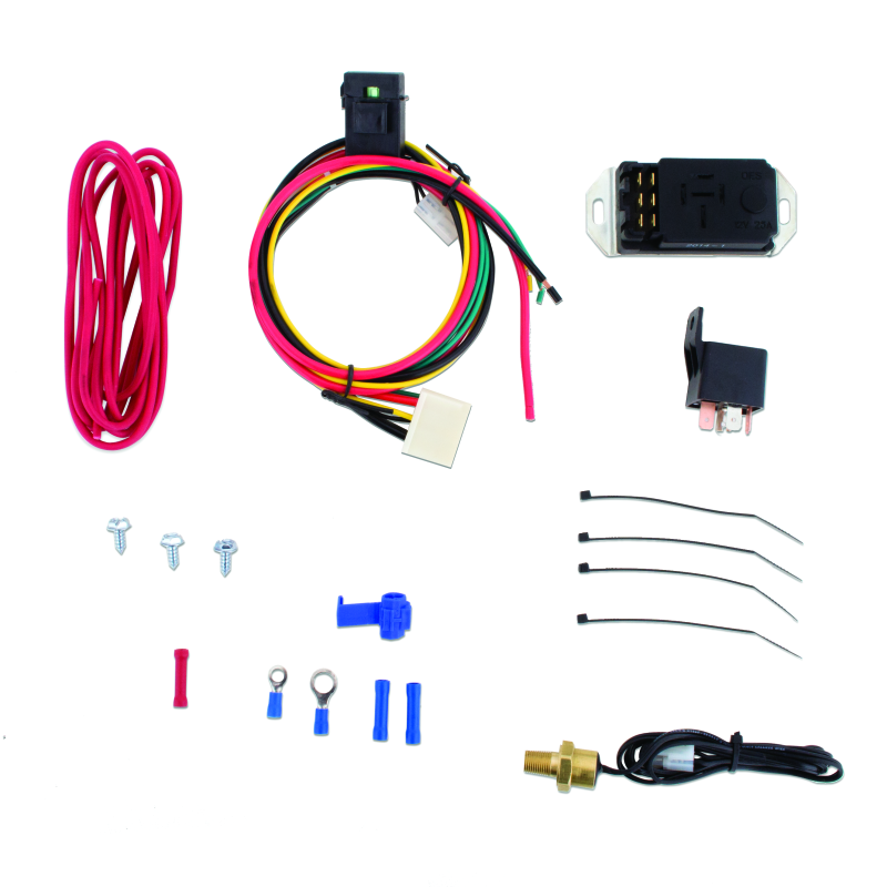 Mishimoto Adjustable Fan Controller Kit - 1/8in NPT Style Temp Sensor Mishimoto Fans & Shrouds  AXOPROS