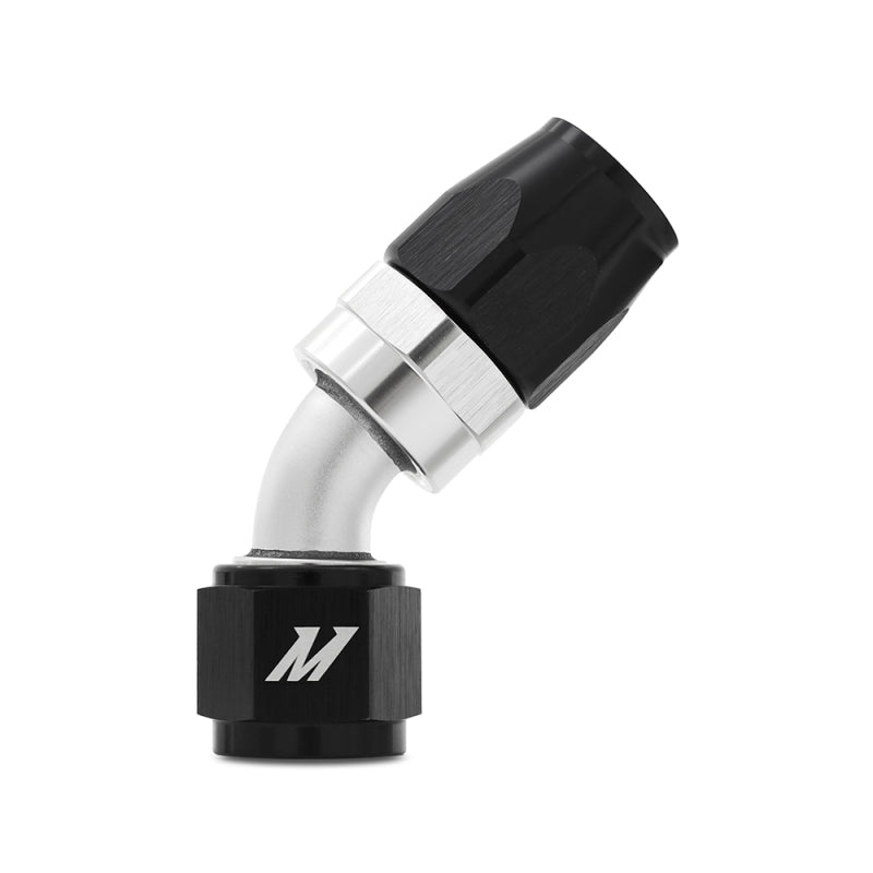 Mishimoto Aluminum -10AN 45 Degree Fitting - Black Mishimoto Fittings AXOPROS