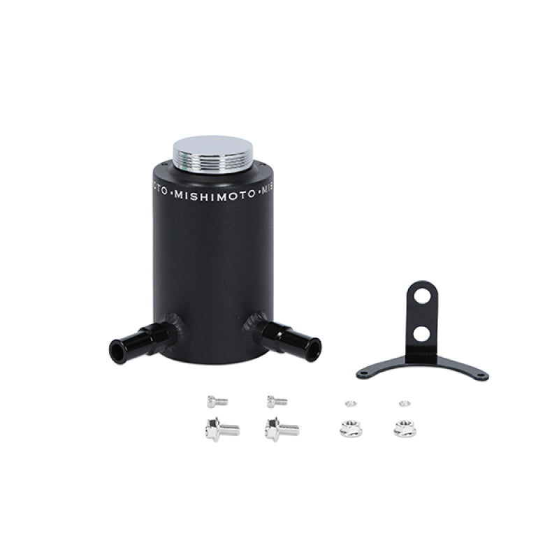 Mishimoto Aluminum Power Steering Reservoir Tank - Wrinkle Black Mishimoto Coolant Reservoirs  AXOPROS