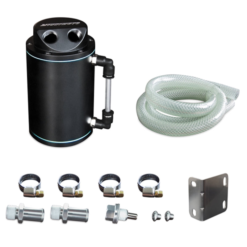 Mishimoto Black Oil Catch Can Mishimoto Oil Catch Cans AXOPROS
