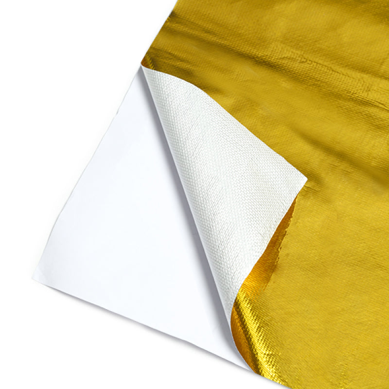 Mishimoto Gold Reflective Barrier w/ Adhesive Backing 12 inches x 24 inches Mishimoto Thermal Tape AXOPROS