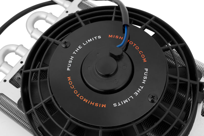 Mishimoto Heavy Duty Transmission Cooler w/ Electric Fan Mishimoto Oil Coolers  AXOPROS
