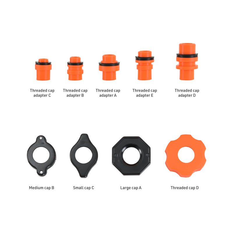 Mishimoto No-Spill Coolant Funnel Kit 15pc Set Mishimoto Tools AXOPROS