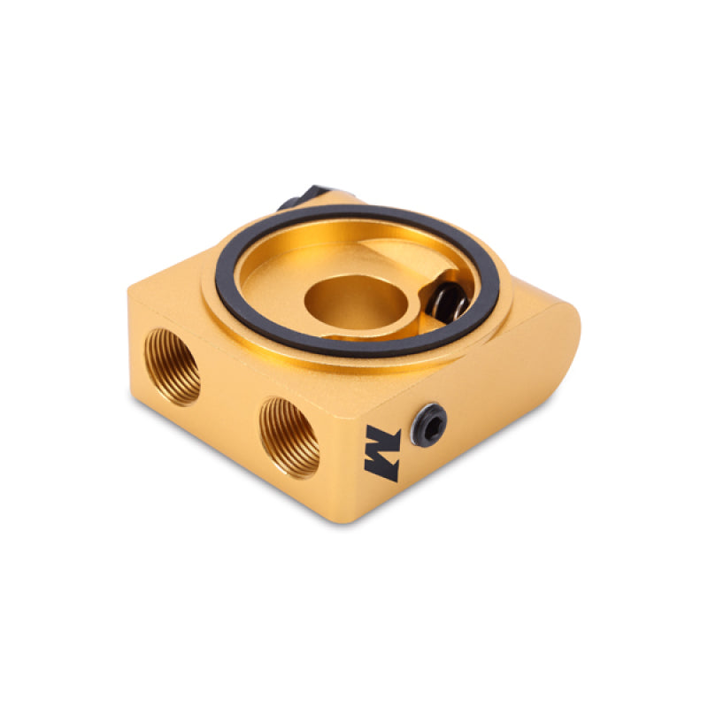 Mishimoto Oil Sandwich Plate w/ Rear-Mounted Thermostat Mishimoto Oil Filter Blocks AXOPROS
