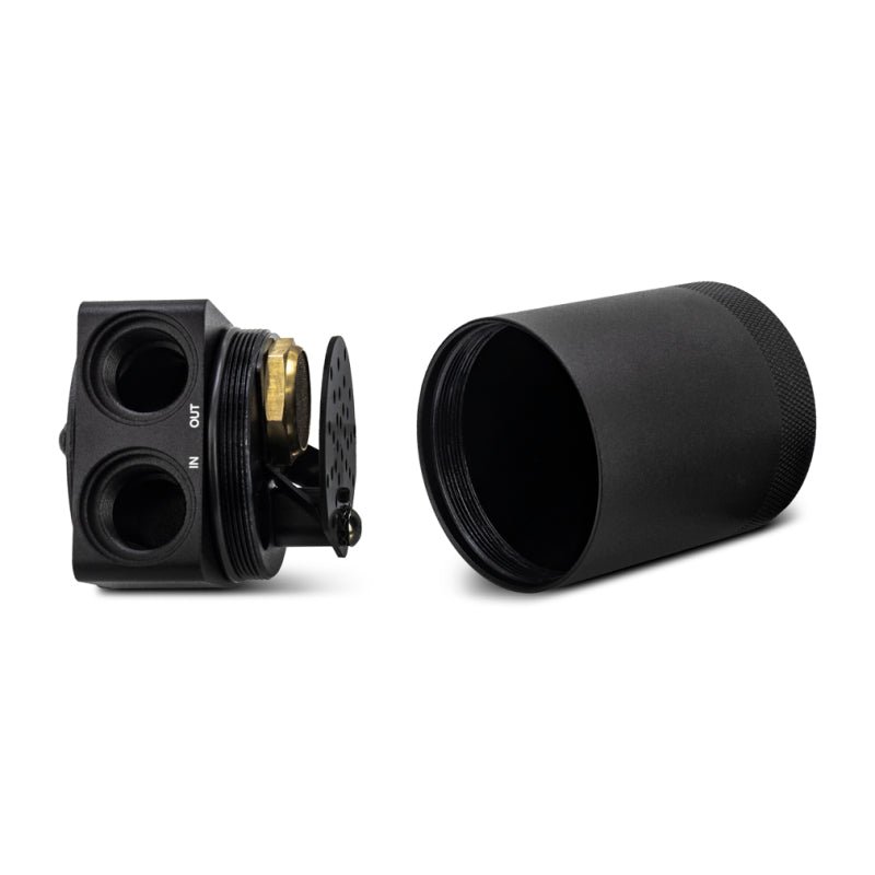 Mishimoto Parallel Port Universal Baffled Oil Catch Can Mishimoto Oil Catch Cans AXOPROS