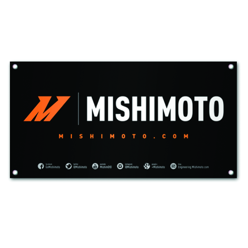 Mishimoto Promotional Medium Vinyl Banner 33.75x65 inches Mishimoto Marketing  AXOPROS