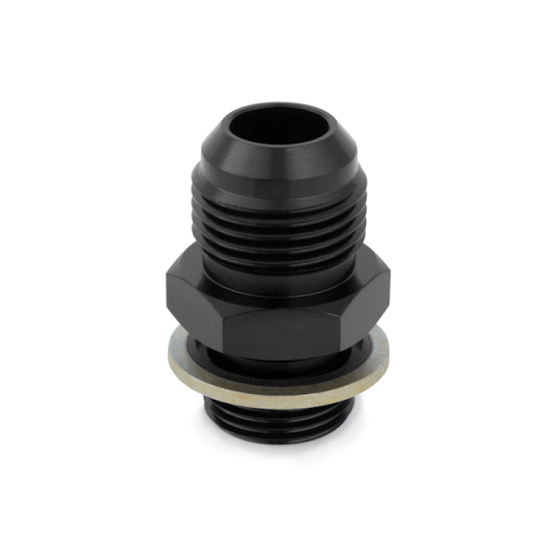 Mishimoto Sandwich Plate Fitting M20 x -10AN Black Mishimoto Fittings AXOPROS