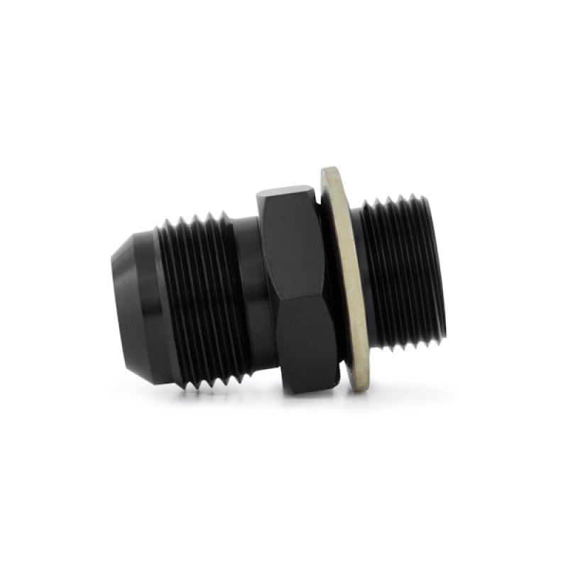 Mishimoto Sandwich Plate Fitting M20 x -10AN Black Mishimoto Fittings AXOPROS