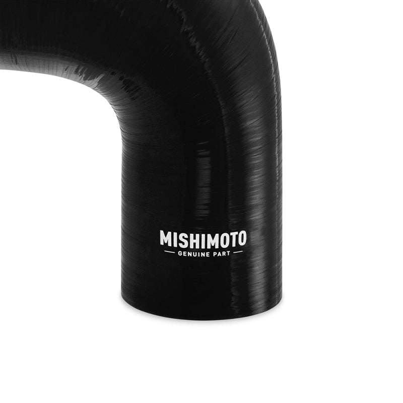 Mishimoto Silicone Reducer Coupler 90 Degree 2.5in to 3in - Black Mishimoto Silicone Couplers & Hoses AXOPROS