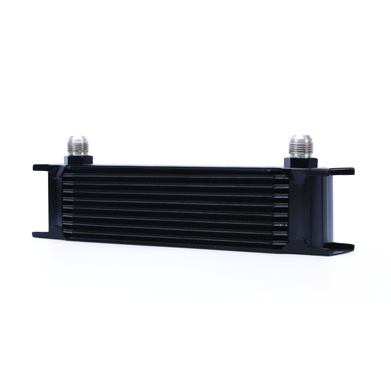 Mishimoto Universal 10 Row Oil Cooler - Black Mishimoto Oil Coolers  AXOPROS