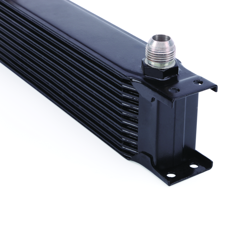 Mishimoto Universal 10 Row Oil Cooler - Black Mishimoto Oil Coolers  AXOPROS