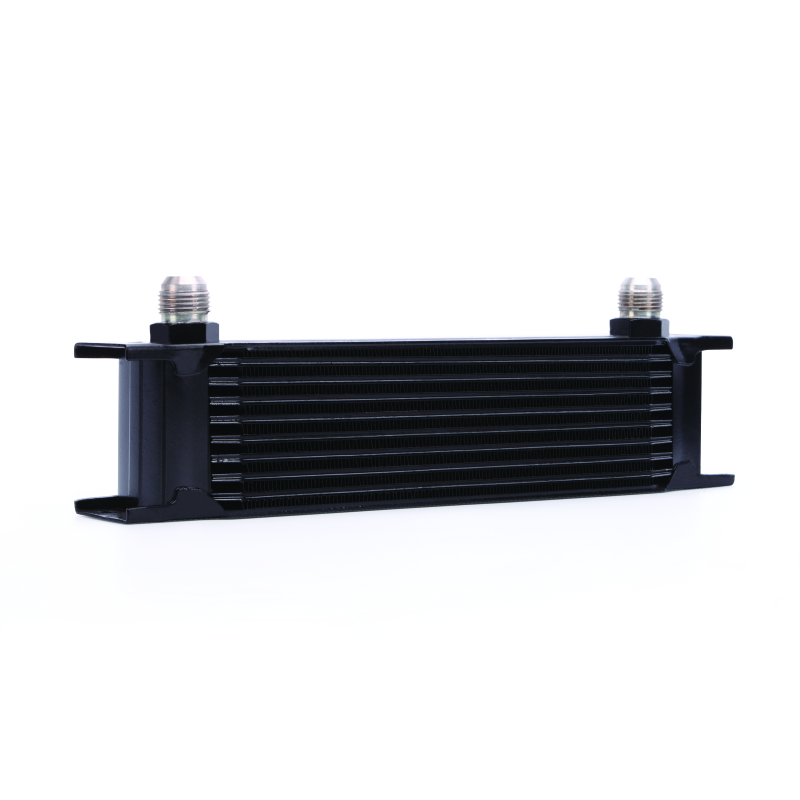 Mishimoto Universal 10 Row Oil Cooler - Black Mishimoto Oil Coolers  AXOPROS