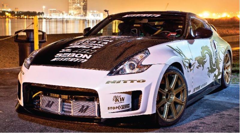 Mishimoto Universal 10 Row Oil Cooler Kit (Metal Braided Lines) Mishimoto Oil Coolers AXOPROS