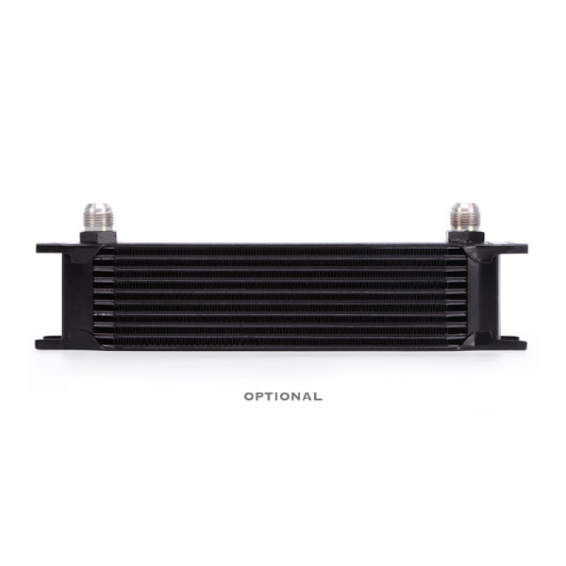 Mishimoto Universal 10 Row Oil Cooler Kit (Metal Braided Lines) Mishimoto Oil Coolers AXOPROS