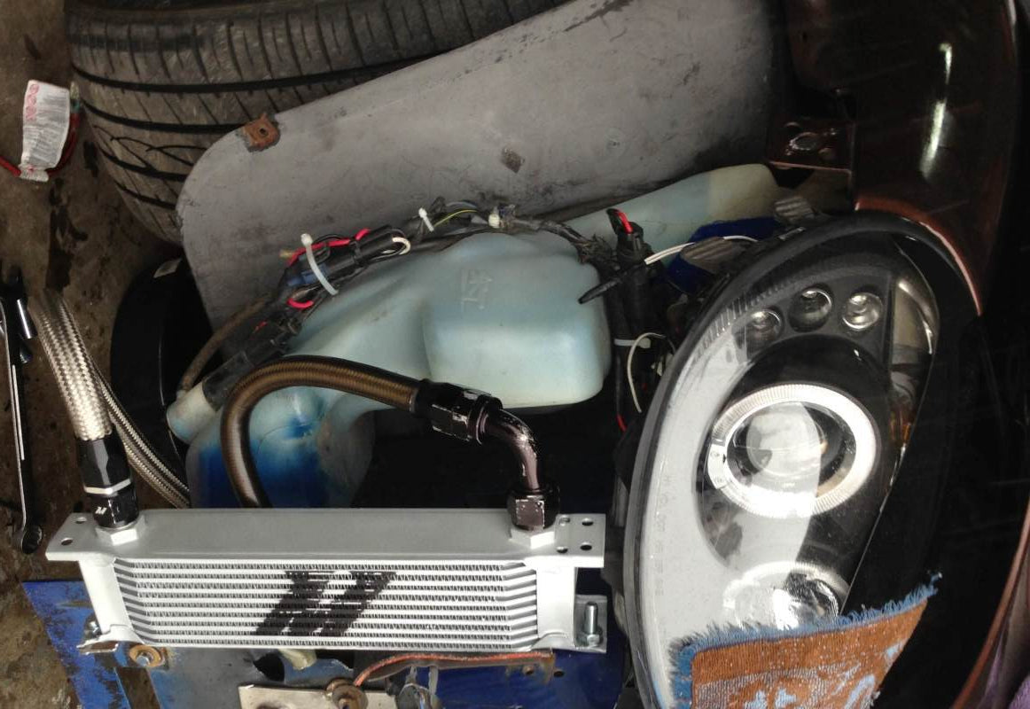 Mishimoto Universal 10 Row Oil Cooler Mishimoto Oil Coolers  AXOPROS