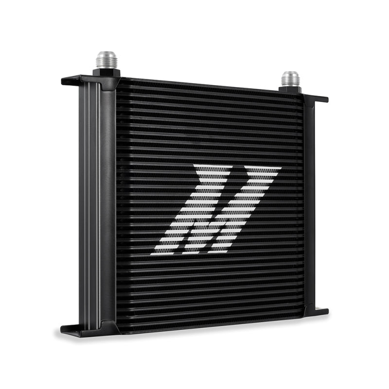 Mishimoto Universal 34 Row Oil Cooler - Black Mishimoto Oil Coolers  AXOPROS
