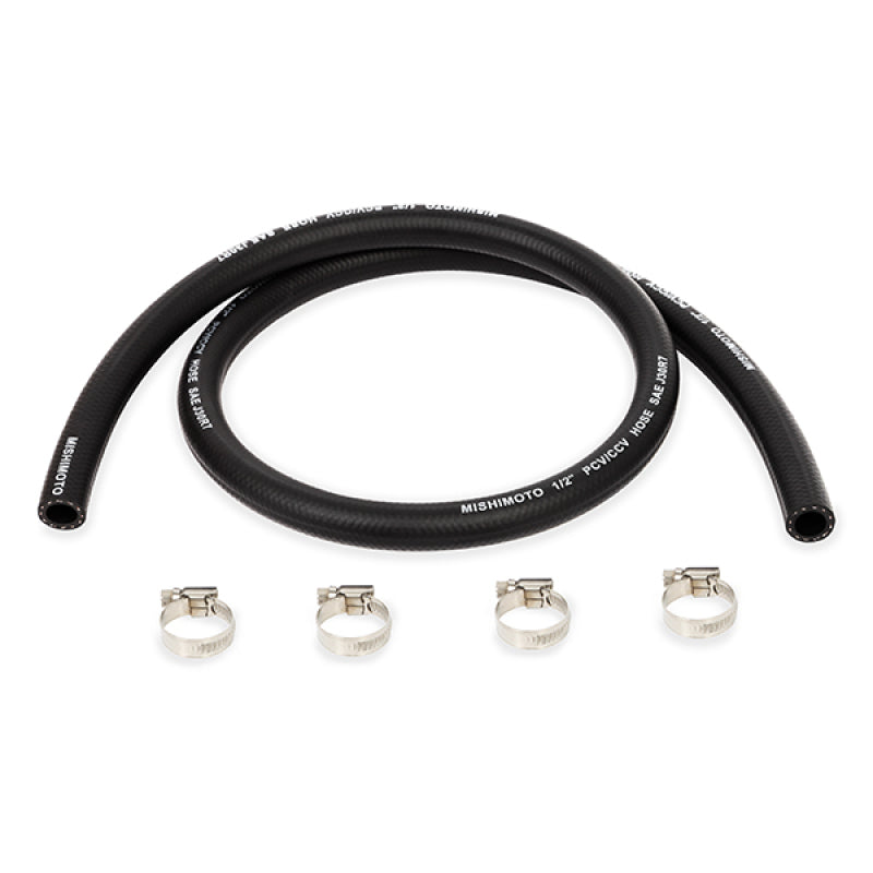 Mishimoto Universal Catch Can Hoses 0.5in x 4ft Mishimoto Oil Catch Cans AXOPROS