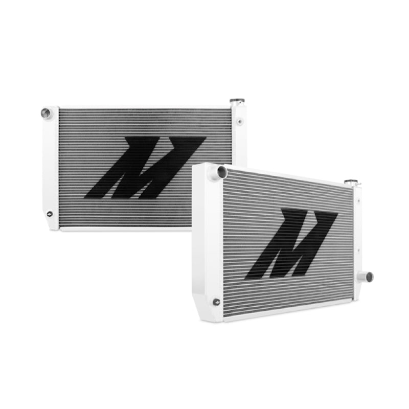 Mishimoto Universal Circle Track Radiator 31in x 19in x 3in Manual & Automatic Radiator Mishimoto Radiators  AXOPROS